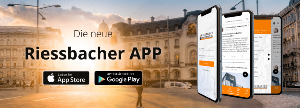 Riessbacher Hausverwaltung App Wien